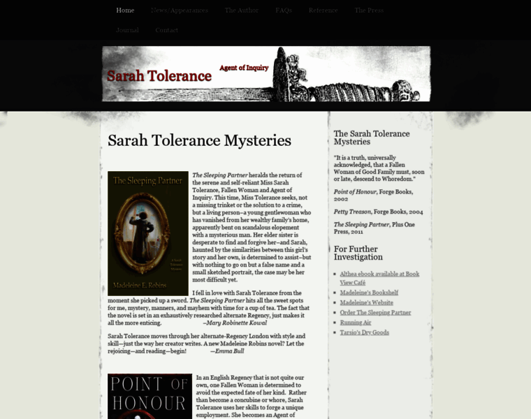 Sarahtolerance.com thumbnail