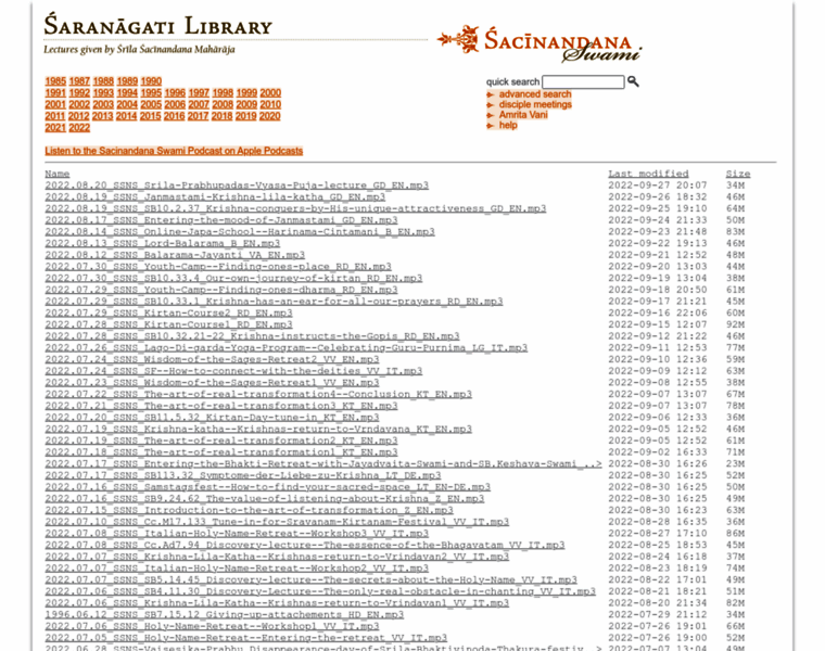 Saranagati-library.net thumbnail