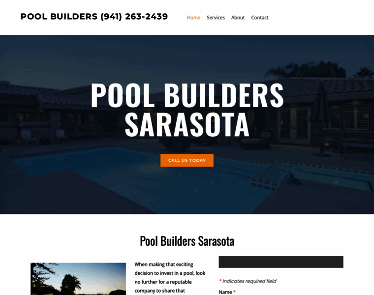 Sarasota-pools.com thumbnail