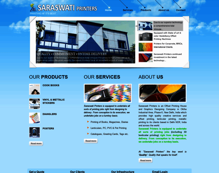Saraswatiprinters.com thumbnail