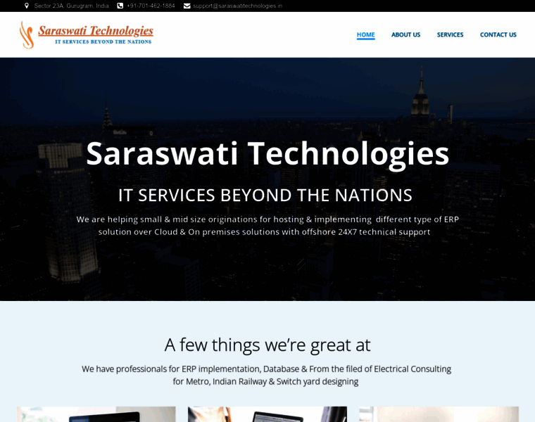 Saraswatitechnologies.in thumbnail