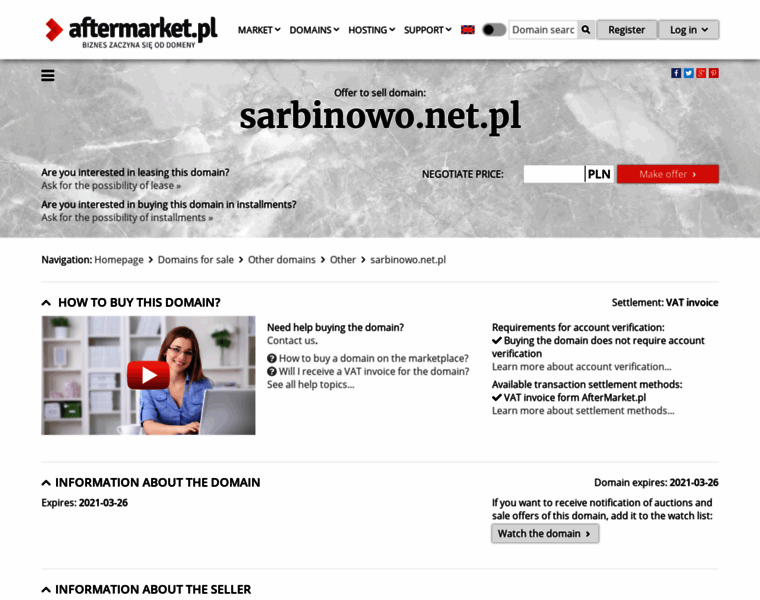 Sarbinowo.net.pl thumbnail