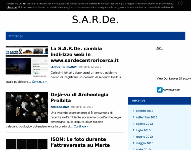 Sarde.altervista.org thumbnail