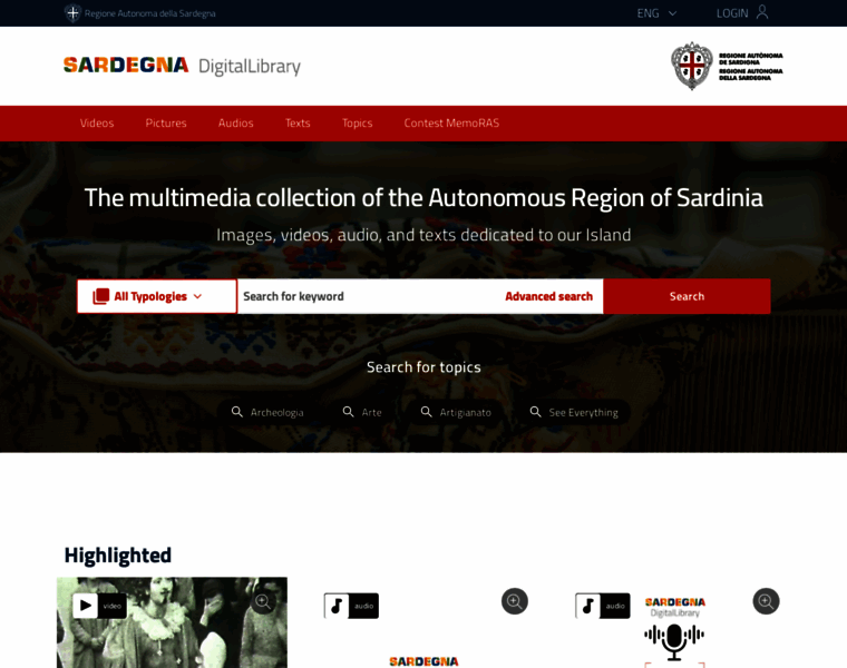 Sardegnadigitallibrary.it thumbnail