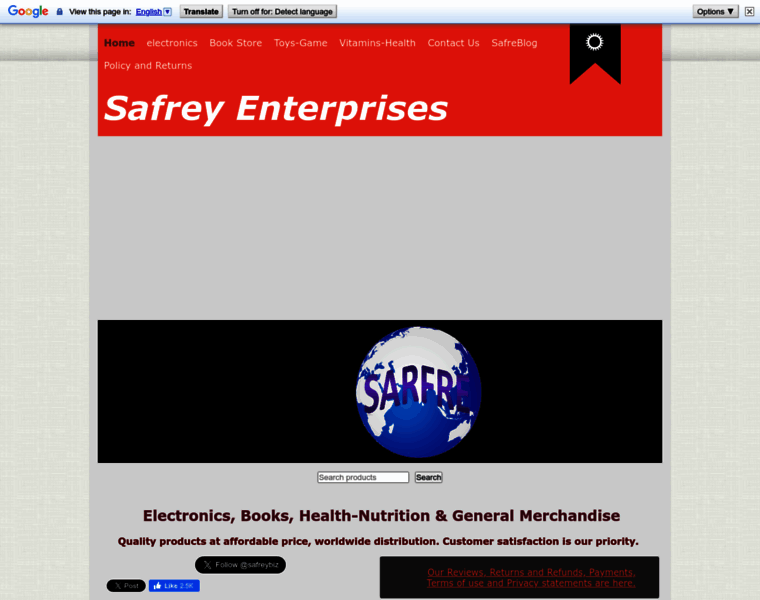 Sarfre.com thumbnail