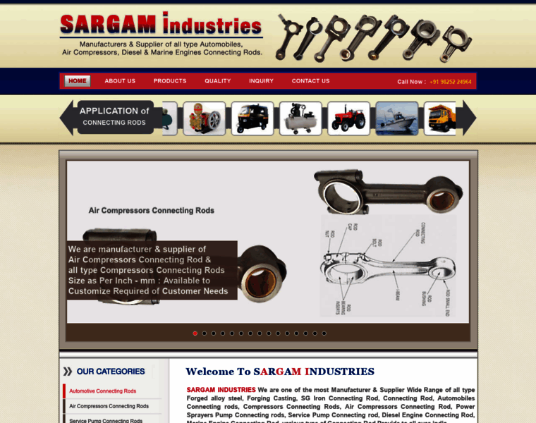 Sargamindustries.in thumbnail