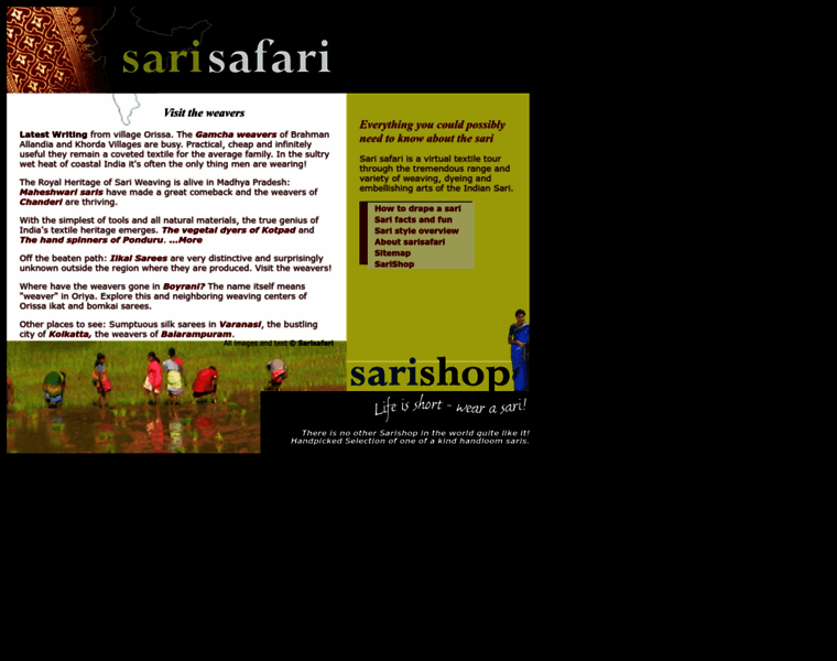 Sarisafari.com thumbnail