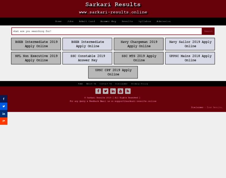 Sarkari-results.online thumbnail Sarkari-results.online thumbnail