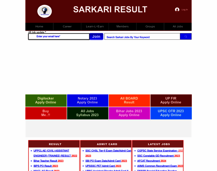 Sarkariresult.education thumbnail