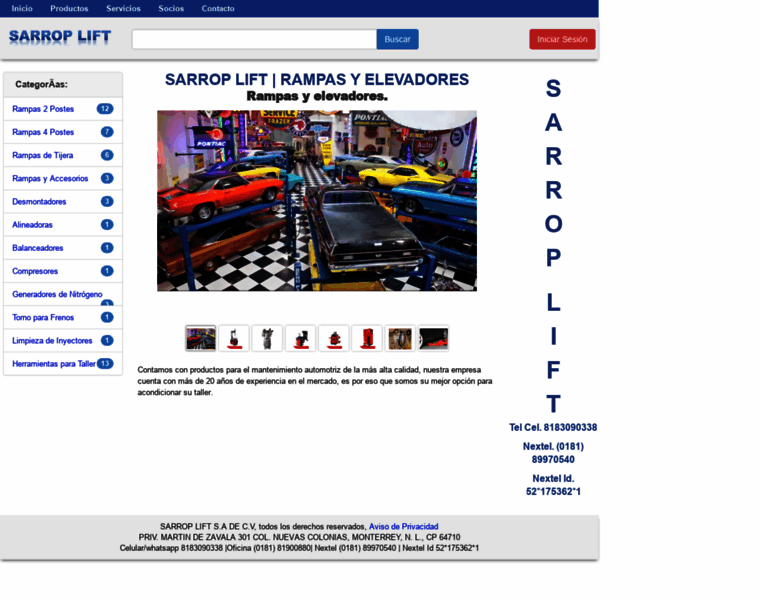 Sarroplift.com thumbnail