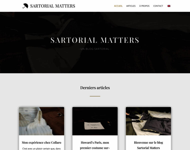 Sartorial-matters.com thumbnail