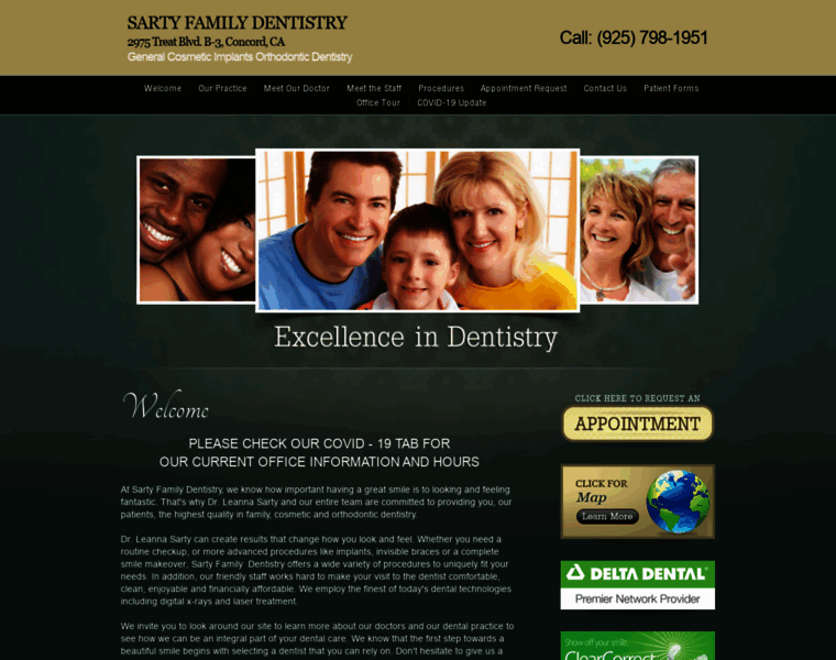 Sartyfamilydentistry.com thumbnail