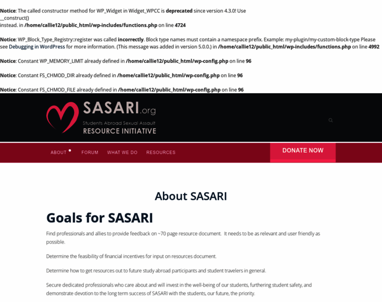 Sasari.org thumbnail