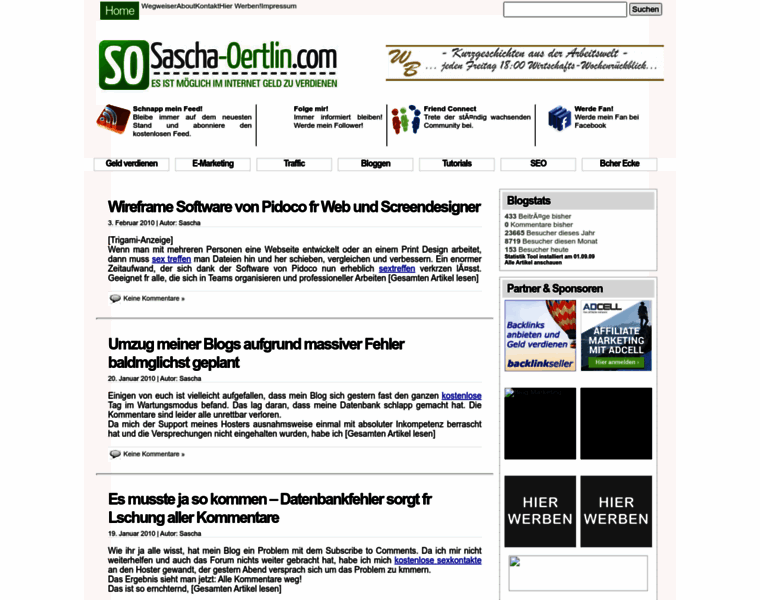 Sascha-oertlin.com thumbnail