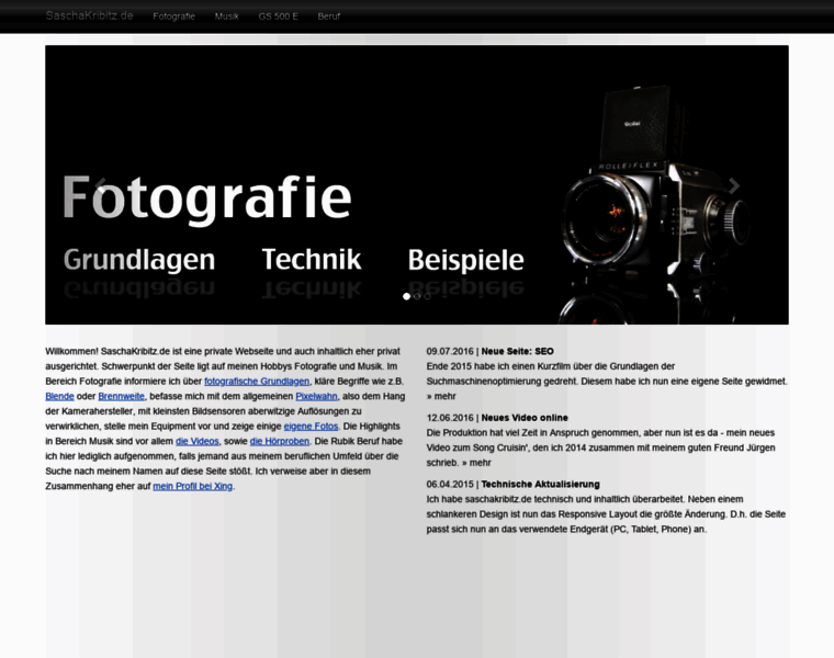 Saschakribitz.de thumbnail