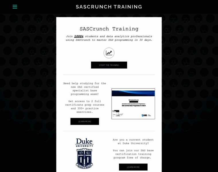 Sascrunchtraining.com thumbnail