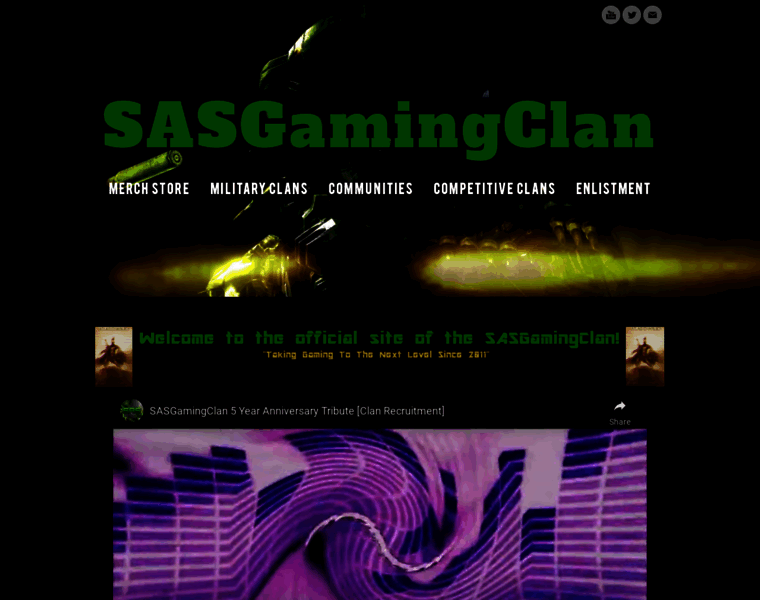 Sasgamingclan.org thumbnail