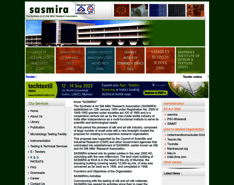 Sasmira.org thumbnail