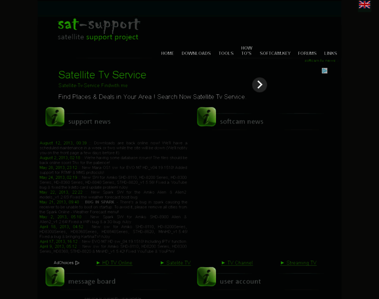 Sat-support.tv thumbnail