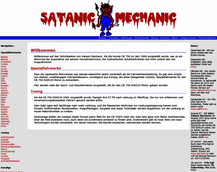 Satanicmechanic.de thumbnail
