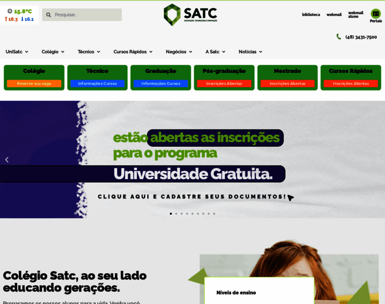 Satc.edu.br thumbnail