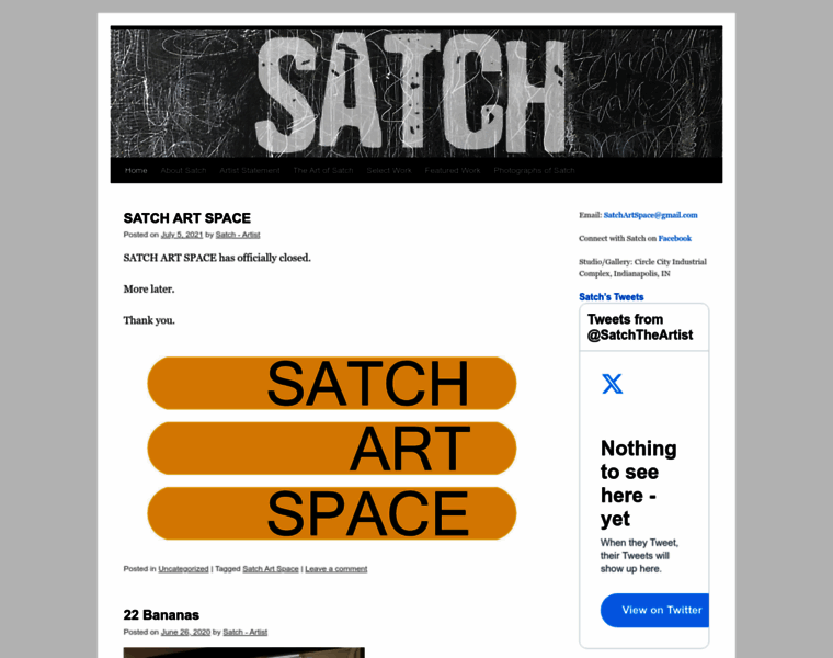 Satch-artist.com thumbnail