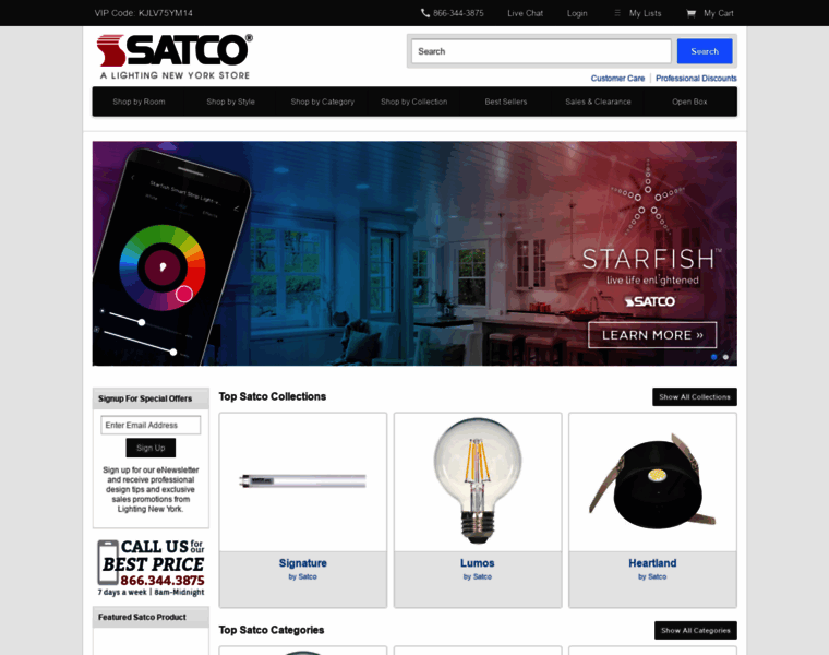 Satco.lightingnewyork.com thumbnail