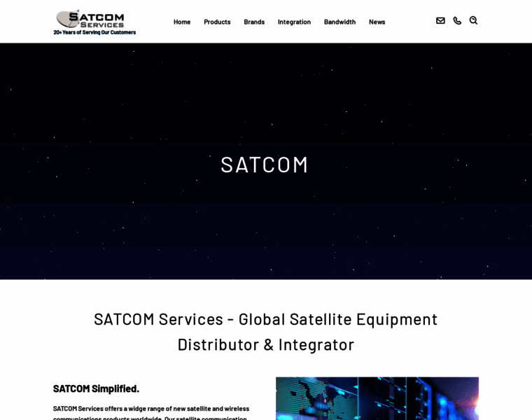 Satcom-services.com thumbnail