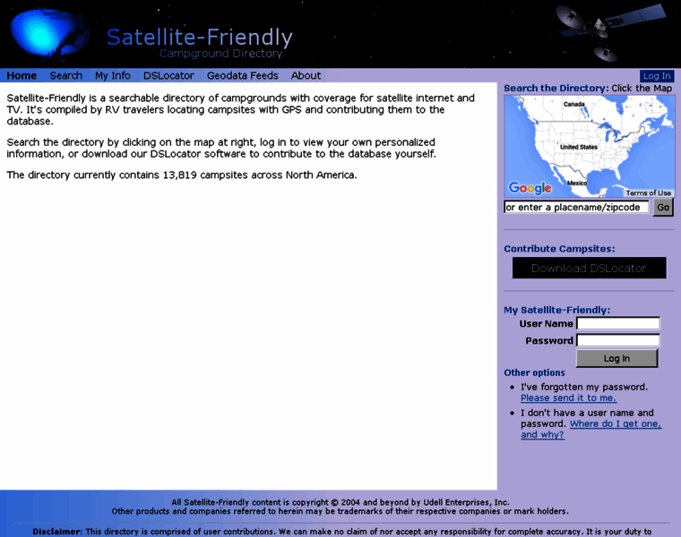 Satellitefriendly.com thumbnail