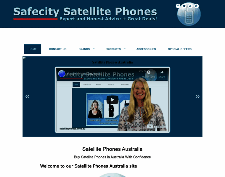 Satellitephones.com.au thumbnail