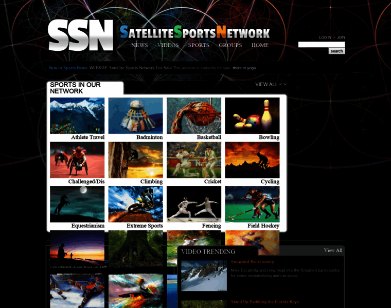 Satellitesportsnetwork.com thumbnail