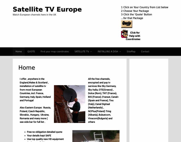 Satellitetveurope.co.uk thumbnail