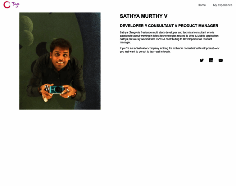 Sathyamurthy.com thumbnail