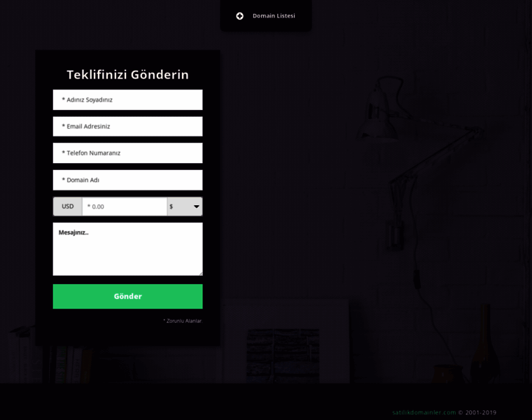 Satilikdomainler.com thumbnail