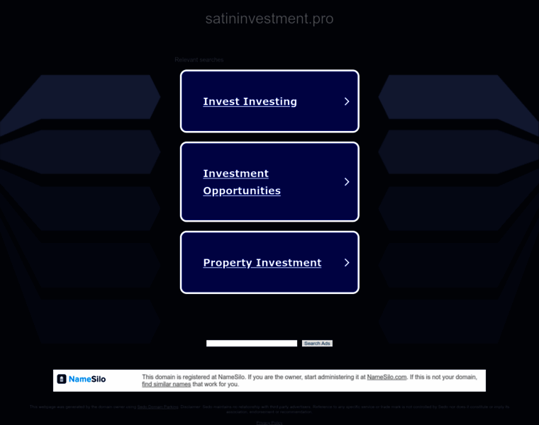 Satininvestment.pro thumbnail Satininvestment.pro thumbnail