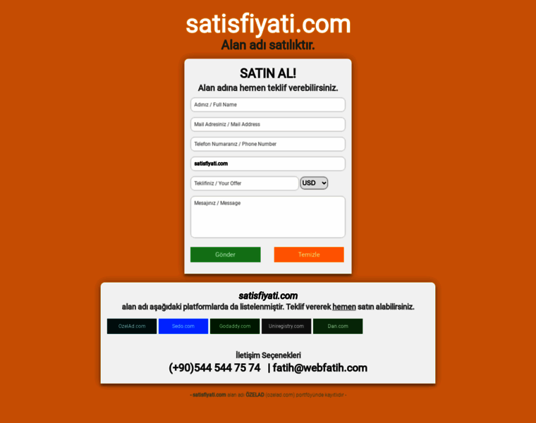 Satisfiyati.com thumbnail