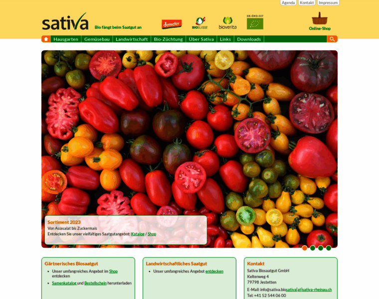 Sativa-biosaatgut.de thumbnail