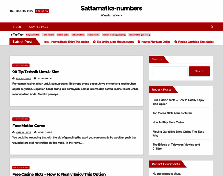 Sattamatka-numbers.com thumbnail