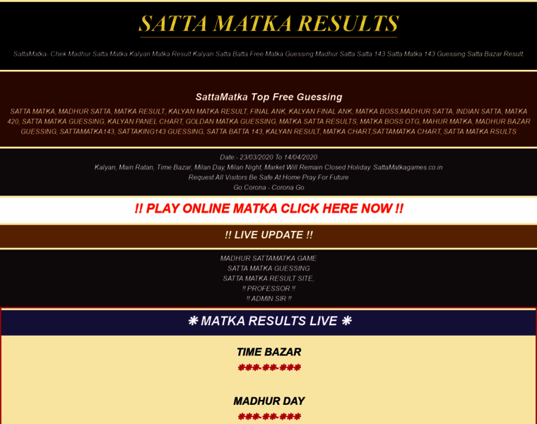 Sattamatkagames.co.in thumbnail