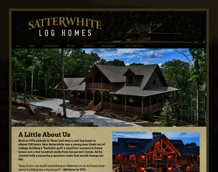 Satterwhite-log-homes.com thumbnail