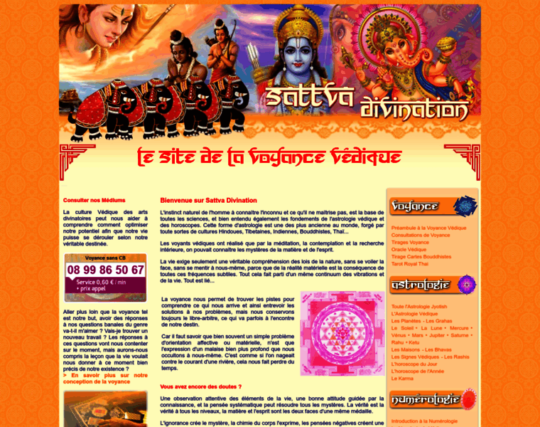 Sattva-divination.com thumbnail