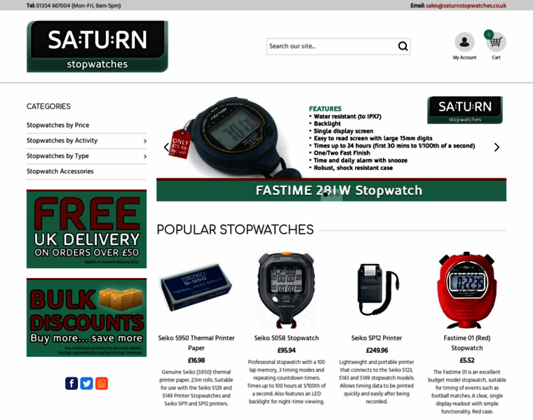 Saturnstopwatches.co.uk thumbnail