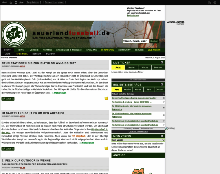 Sauerlandfussball.de thumbnail