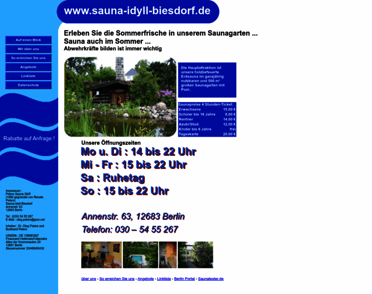 Sauna-idyll-biesdorf.de thumbnail