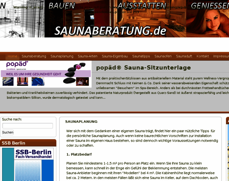 Saunaberatung.de thumbnail