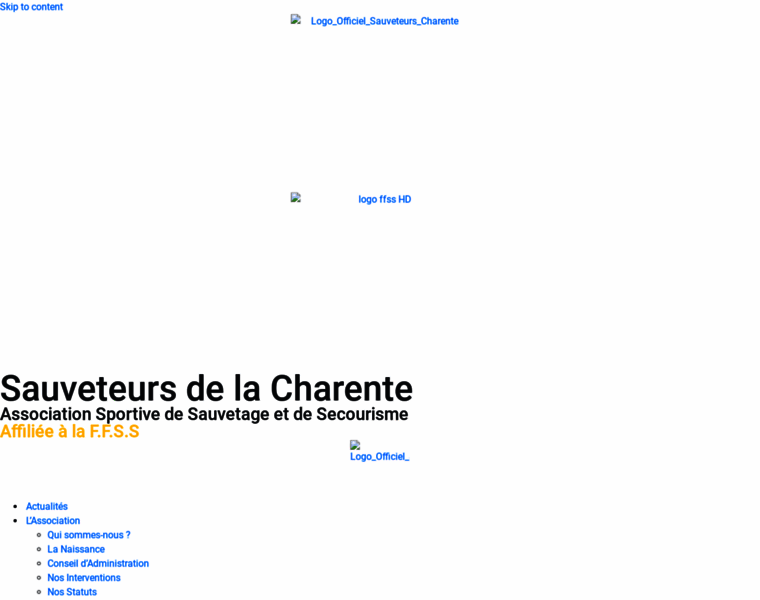 Sauveteurs-charente.fr thumbnail