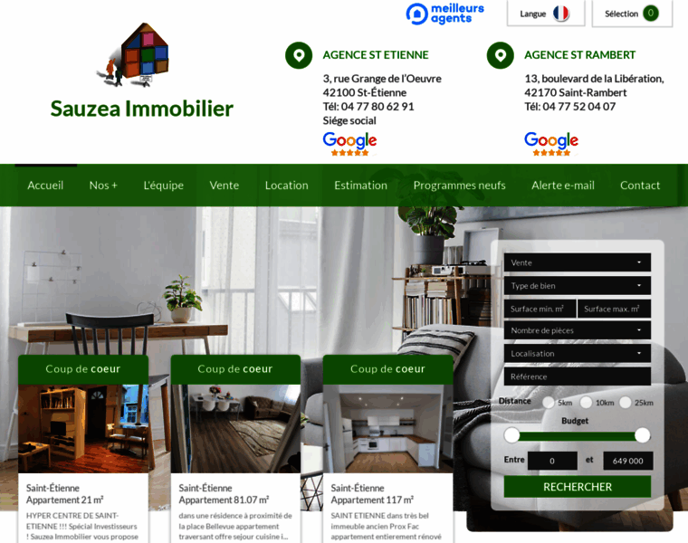 Sauzea-immobilier.fr thumbnail