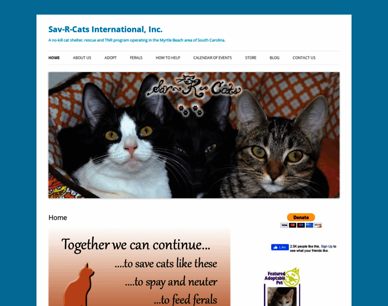 Sav-r-cats.com thumbnail