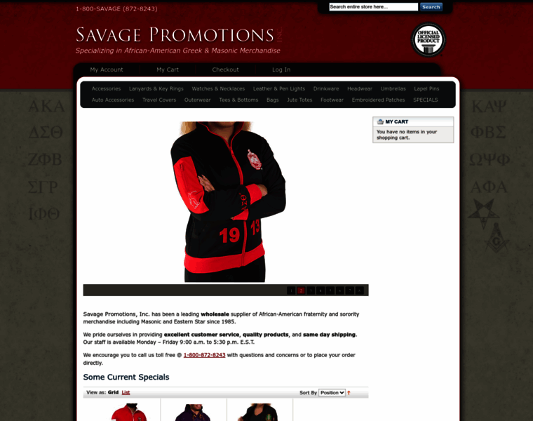 Savage-promotions.com thumbnail