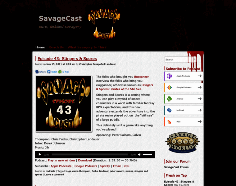 Savagecast.com thumbnail